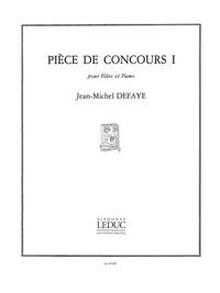 JEAN MICHEL DEFAYE: PIECE DE CONCOURS NO.1 (FLUTE & PIANO)