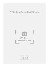 JEAN BAPTISTE ARBAN: ETUDES CARACTERISTIQUES NO.1 - NO.7 (C TRUMPET) (TRUMPET & PIANO) TROMPETTE