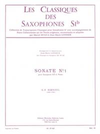 GEORGE FRIDERIC HANDEL: SONATA NO.1 OP.1 NO.8 (TENOR SAXOPHONE/PIANO)