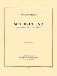 ARMANDO GHIDONI: SCHERZETTINO (SAXOPHONE-ALTO & PIANO)
