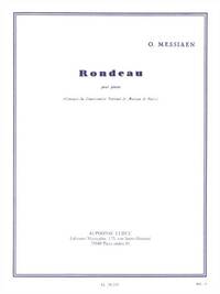 OLIVIER MESSIAEN: RONDEAU (PIANO SOLO) PIANO