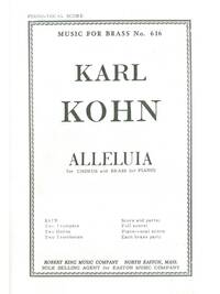 KARL KOHN: ALLELUIA (CHORAL-MIXED ACCOMPANIED)