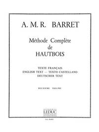 A.M.R. BARRET: METHODE COMPLETE VOL.2 (OBOE SOLO)