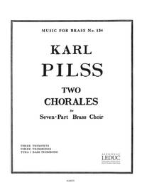 KARL PILSS: 2 CHORALES (SEPTET-BRASS)