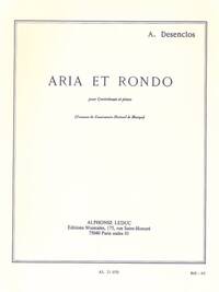 ALFRED DESENCLOS: ARIA AND RONDO FOR DOUBLE BASS AND PIANO