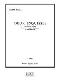 EUGENE BOZZA: 2 ESQUISSES (FLUTES 4)