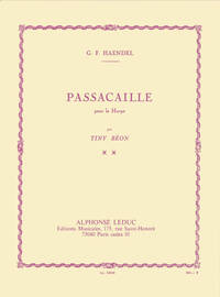 GEORG FRIEDRICH HANDEL: PASSACAGLIA (HARP SOLO)