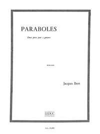 JACQUES IBERT: PARABOLES, 2 PIECES (GUITARS 2)