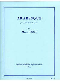 MARCEL POOT: ARABESQUE (CLARINET & PIANO)