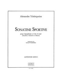ALEXANDRE TCHEREPNIN: SONATINE SPORTIVE (QUARTET-WOODWIND)