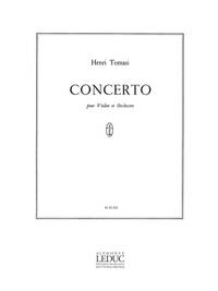 HENRI TOMASI: CONCERTO (VIOLIN & PIANO)