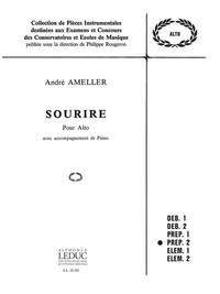 ANDRE AMELLER: SOURIRE OP.307 (VIOLA & PIANO)