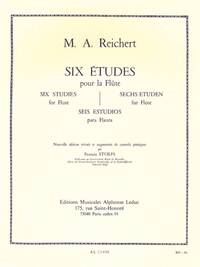 MATTHIEU ANDRE REICHERT: 6 ETUDES (FLUTE SOLO)