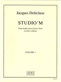 JACQUES DELECLUSE: STUDIO'M VOL.1 (PERCUSSION SOLO)