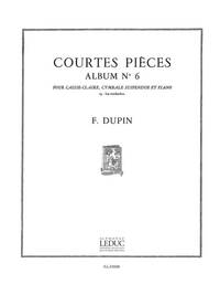 FRANCOIS DUPIN: COURTES PIECES VOL.6 (PERCUSSION(S) & PIANO)