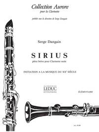 SERGE DANGAIN: SIRIUS (CLARINET SOLO)