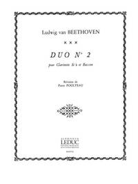 LUDWIG VAN BEETHOVEN: DUO NO.2 (CLARINET & BASSOON)