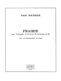 YVES BAUDRIER: FRAIRIE (TRUMPET & PIANO) TROMPETTE