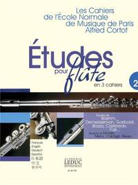 ETUDES POUR FLUTE BK 2