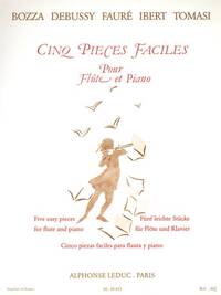 VARIOUS COMPOSERS: 5 PIECES FACILES (FLUTE & PIANO)