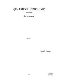 LAJTHA SINFONIE NO.4 OP.52 IN 4 ORCHESTRA SCORE