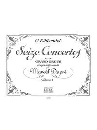 GEORG FRIEDRICH HANDEL: 16 CONCERTOS VOL.1 (ORGAN)