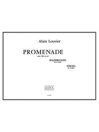 ALAIN LOUVIER: PROMENADE (FLUTE SOLO)
