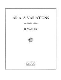 HENRI VACHEY: ARIA A VARIATIONS (OBOE & PIANO)
