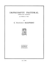 GIAN FRANCESCO MALIPIERO: IMPROMPTU PASTORAL (OBOE & PIANO)