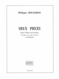 PHILIPPE ROUGERON: 2 PIECES (FLUTE & GUITAR)