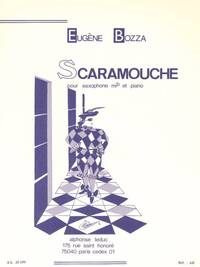 EUGENE BOZZA: SCARAMOUCHE OP.53, NO.2 (SAXOPHONE-ALTO & PIANO)