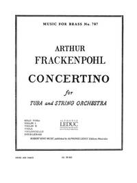 ARTHUR R. FRACKENPOHL: CONCERTINO (TUBA & ORCHESTRA)