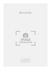 JACQUES CHAILLEY: BARCAROLLE (QUINTET-WIND)