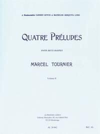 MARCEL TOURNIER: FOUR PRELUDES FOR TWO HARPS (VOLUME 2)