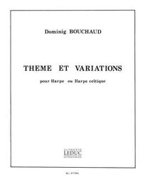 DOMINIG BOUCHAUD: THEME ET VARIATIONS (HARP SOLO)