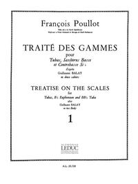 FRANCOIS POULLOT: TRAITE DES GAMMES VOL.1 (TUBA SOLO)