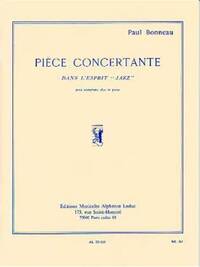 PAUL BONNEAU: PIECE CONCERTANTE DANS L'ESPRIT 'JAZZ' (ALTO SAXOPHONE AND PIANO)