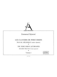 EMMANUEL SEJOURNE : LES CLAVIERS DE PERCUSSION VOL.1