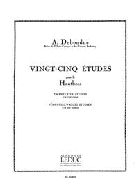 ALBERT DEBONDUE: 25 ETUDES (OBOE SOLO)