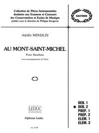 ADOLFO MINDLIN: AU MONT SAINT-MICHEL (OBOE & PIANO)