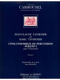 JEAN-CLAUDE & MARC TAVERNIER J.C.& M.: PERENF 2 (PERCUSSIONS 3)