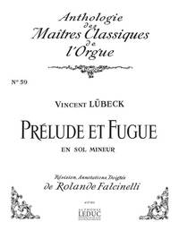 VINCENT LUBECK: PRELUDE ET FUGUE IN G MINOR (MAITRES CLASSIQUES NO.59) (ORGAN)