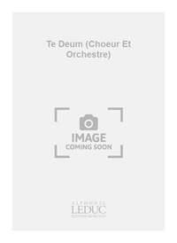CHARPENTIER JACQUES TE DEUM CHOIR & ORGAN BOOK