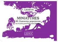 F. LIGISTIN: MINIATURES (RECORDER SOLO)