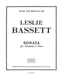 LESLIE BASSETT: SONATA (TROMBONE & PIANO)