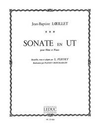 JOHN LOEILLET: SONATE IN C MAJOR (FLUTE & PIANO)