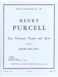 HENRY PURCELL: 2 TRUMPET TUNES AND AYRE (QUARTET-BRASS)