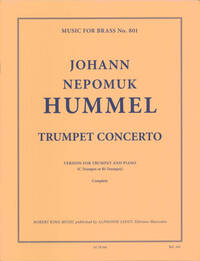 GHITALLA: TRUMPET CONCERTO IN E-FLAT (MI B) (16'30'') POUR TROMPETTE (SI B OU UT) ET PIANO (PREFACE