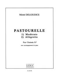 MICHEL DELGUIDICE: PASTOURELLE (CLARINET & PIANO)