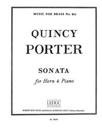 QUINCY PORTER: SONATA (HORN & PIANO)